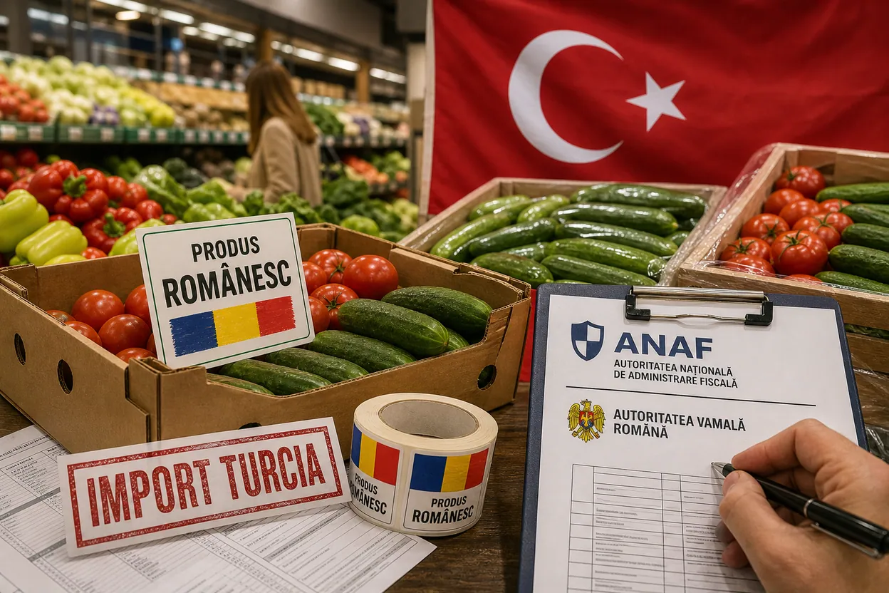 Scandal în supermarket: „românesc” pe etichetă, Turcia în acte