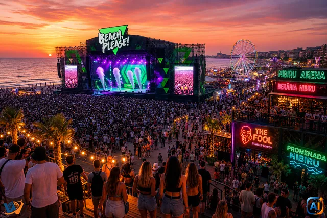 Litoralul devine scena festivalurilor de vară