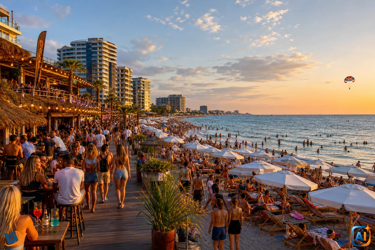 Litoralul se umple: 50.000 de turiști la mare