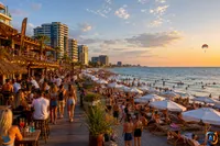 Litoralul se umple: 50.000 de turiști la mare