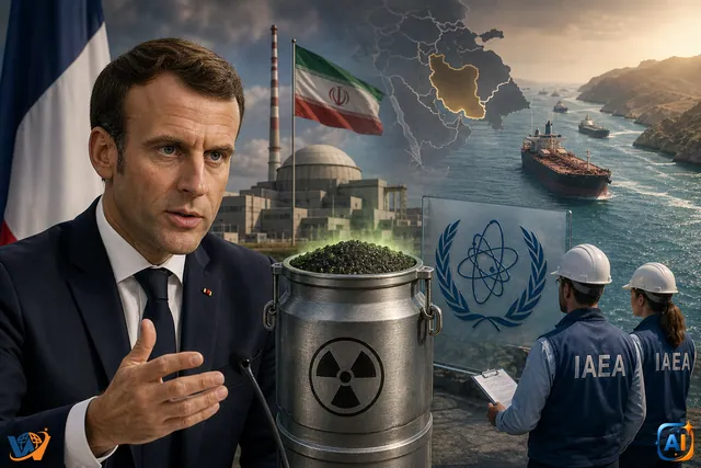Macron cere neutralizarea uraniului îmbogățit al Iranului