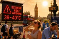 Marea Britanie se sufocă la 40°C în iunie