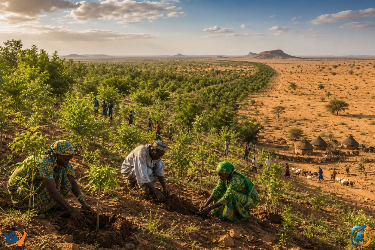 Zidul Verde al Africii, cursă contra deșertului