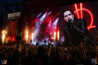 Marilyn Manson a readus șocul rock în România
