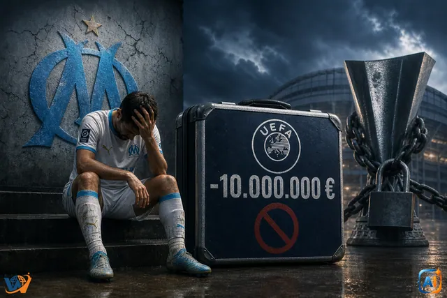 Marseille, sancționată dur de UEFA