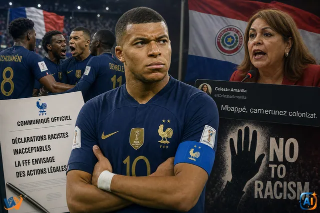 Mbappé, atacat rasist după Franța–Paraguay