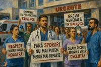 Medicii amenință cu greva generală din cauza sporurilor