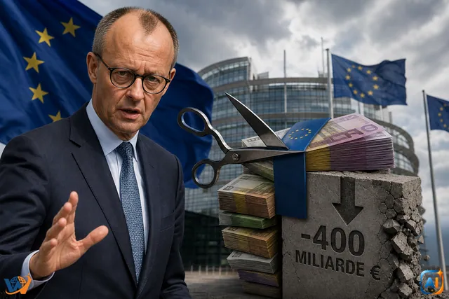 Merz cere tăierea a 400 de miliarde din bugetul UE