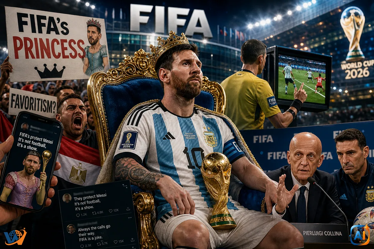 „Prințesa FIFA”? Messi, în centrul unor noi teorii ale conspirației la Cupa Mondială