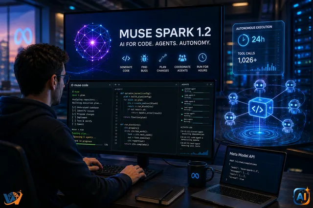 Meta lansează Muse Spark 1.2, noul AI care poate programa aproape singur