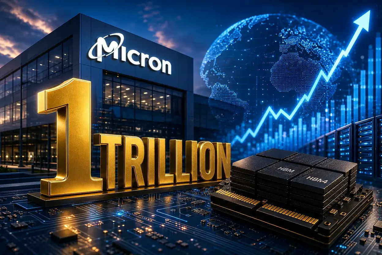 Noua vedetă AI: Micron sare la 1 trilion