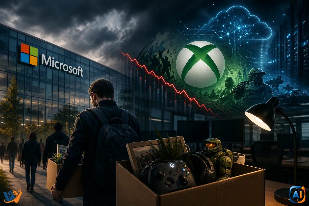Microsoft taie mii de joburi: Xbox, zguduit
