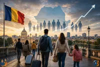 Migrația stabilizează populația rezidentă a României