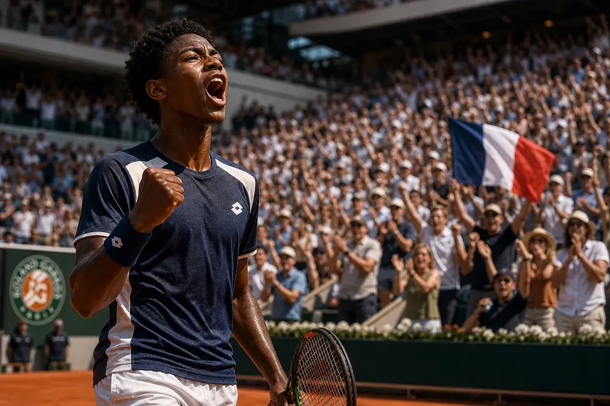 Puștiul care șochează tenisul: record după 17 ani la Grand Slam