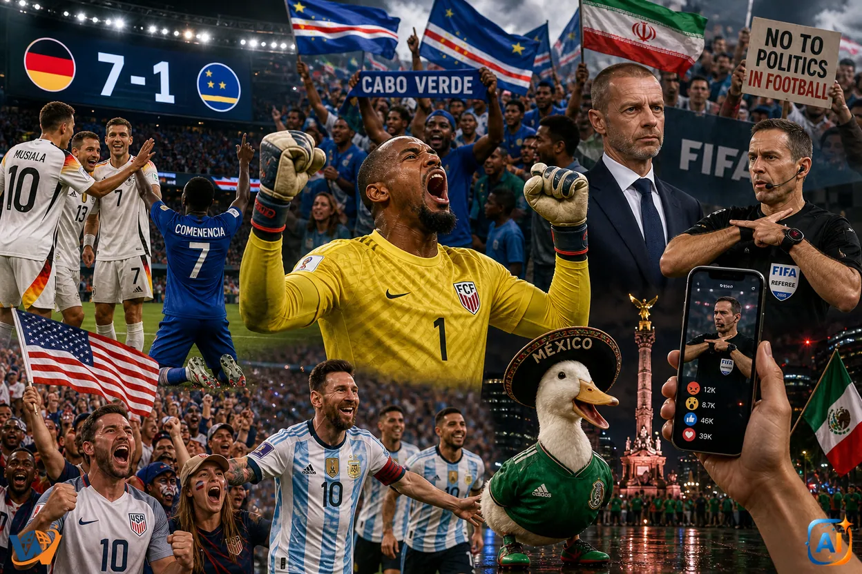 Mondialul 2026: fotbal, scandal și viral
