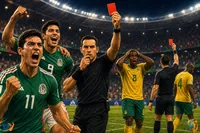 Mondialul a început cu trei cartonașe roșii