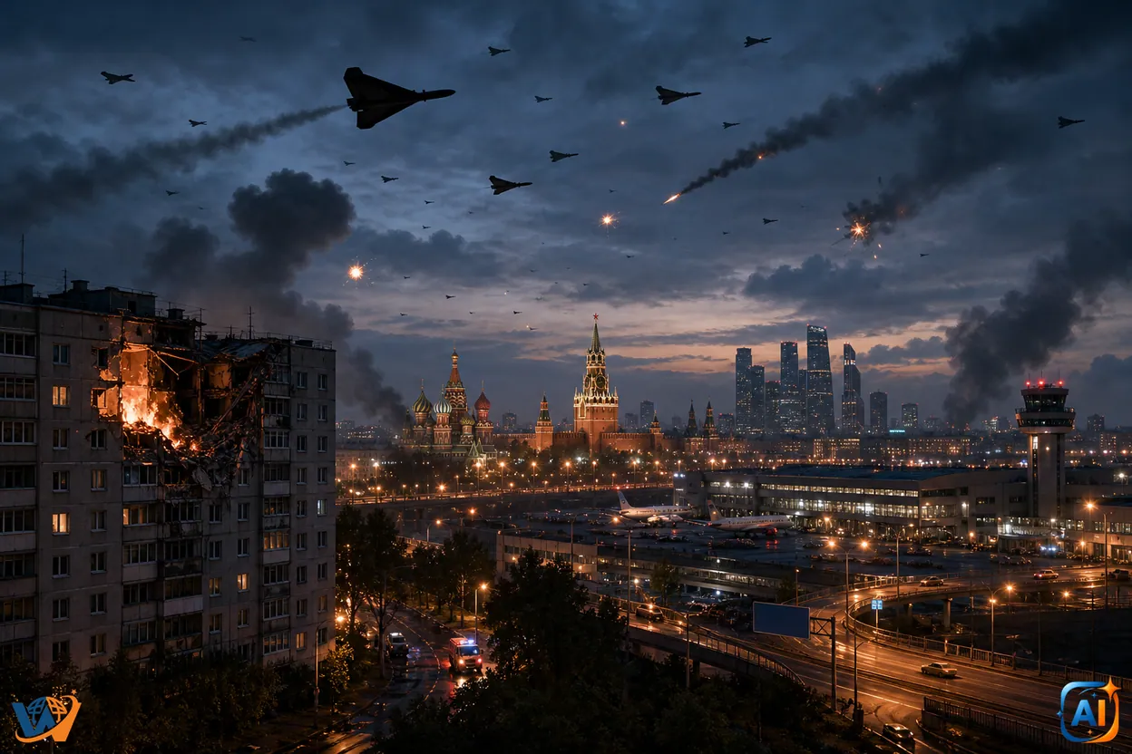 Moscova sub asalt: radiografia războiului dronelor