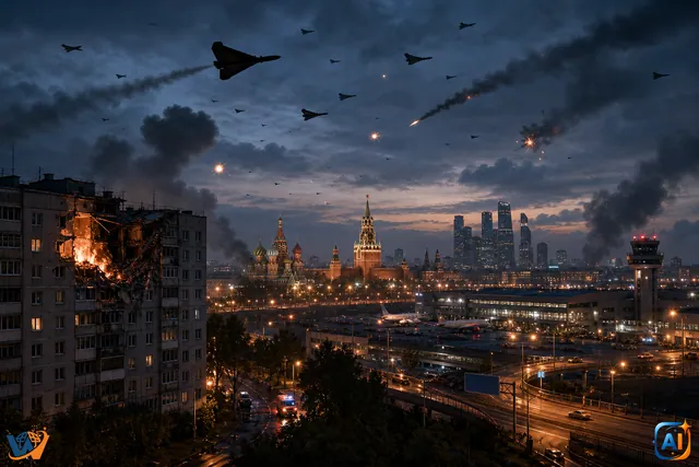 Moscova sub asalt: radiografia războiului dronelor