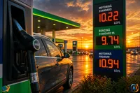 Motorina trece de 10 lei. Nou val de scumpiri la pompă