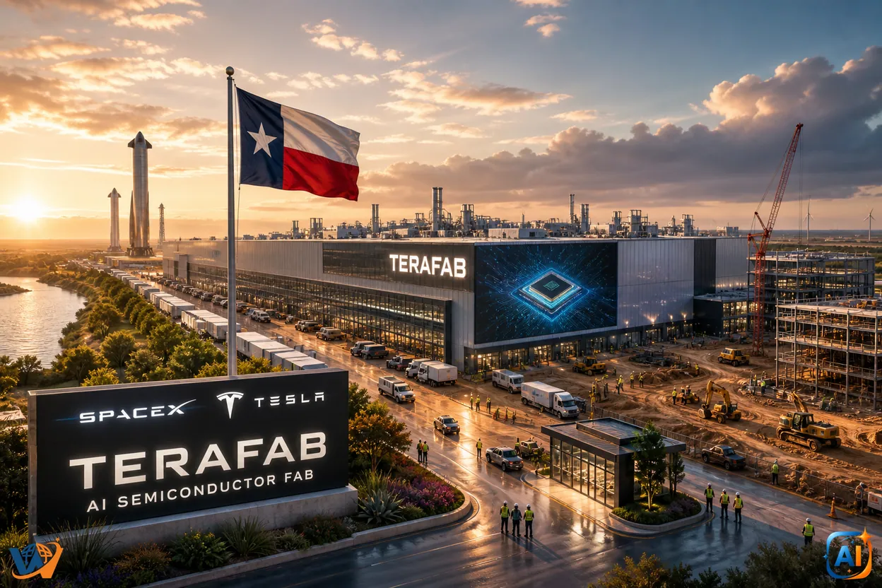 Musk pregătește Terafab, fabrica uriașă pentru cipurile AI