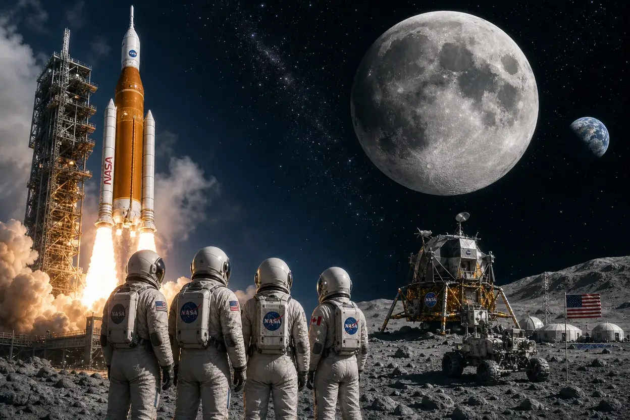 NASA continuă misiunea Artemis II spre revenirea oamenilor lângă Lună