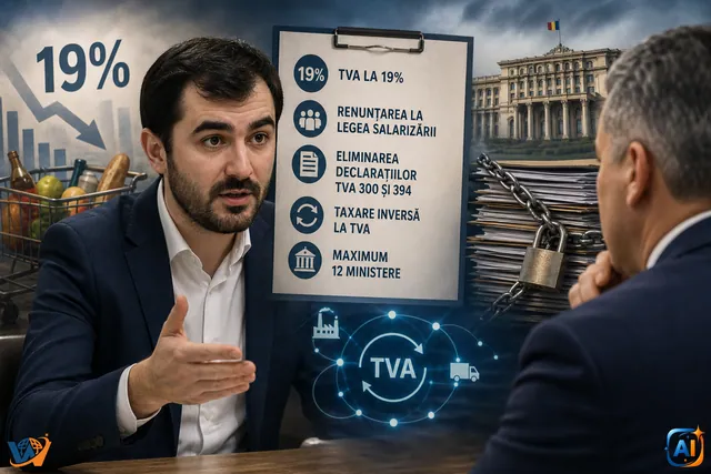 Năsui îi cere lui Veștea tăieri de taxe