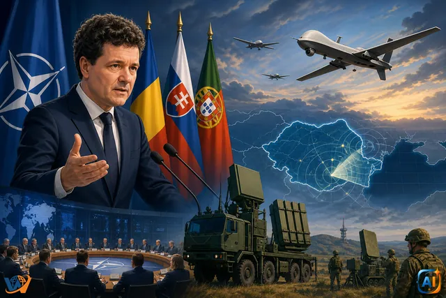 Nicușor Dan anunță sprijin NATO suplimentar pentru România după incidentele cu drone la graniță