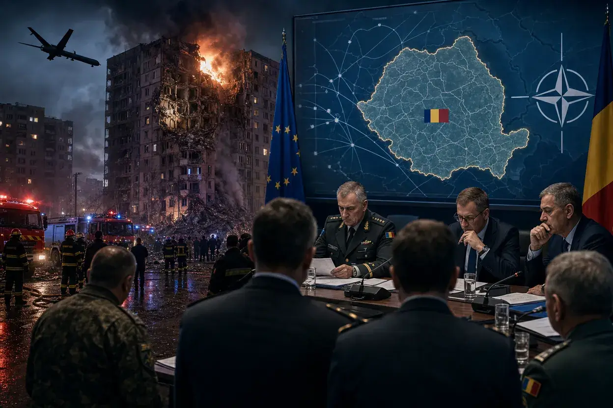 Nicușor Dan cere măsuri după drona căzută la Galați