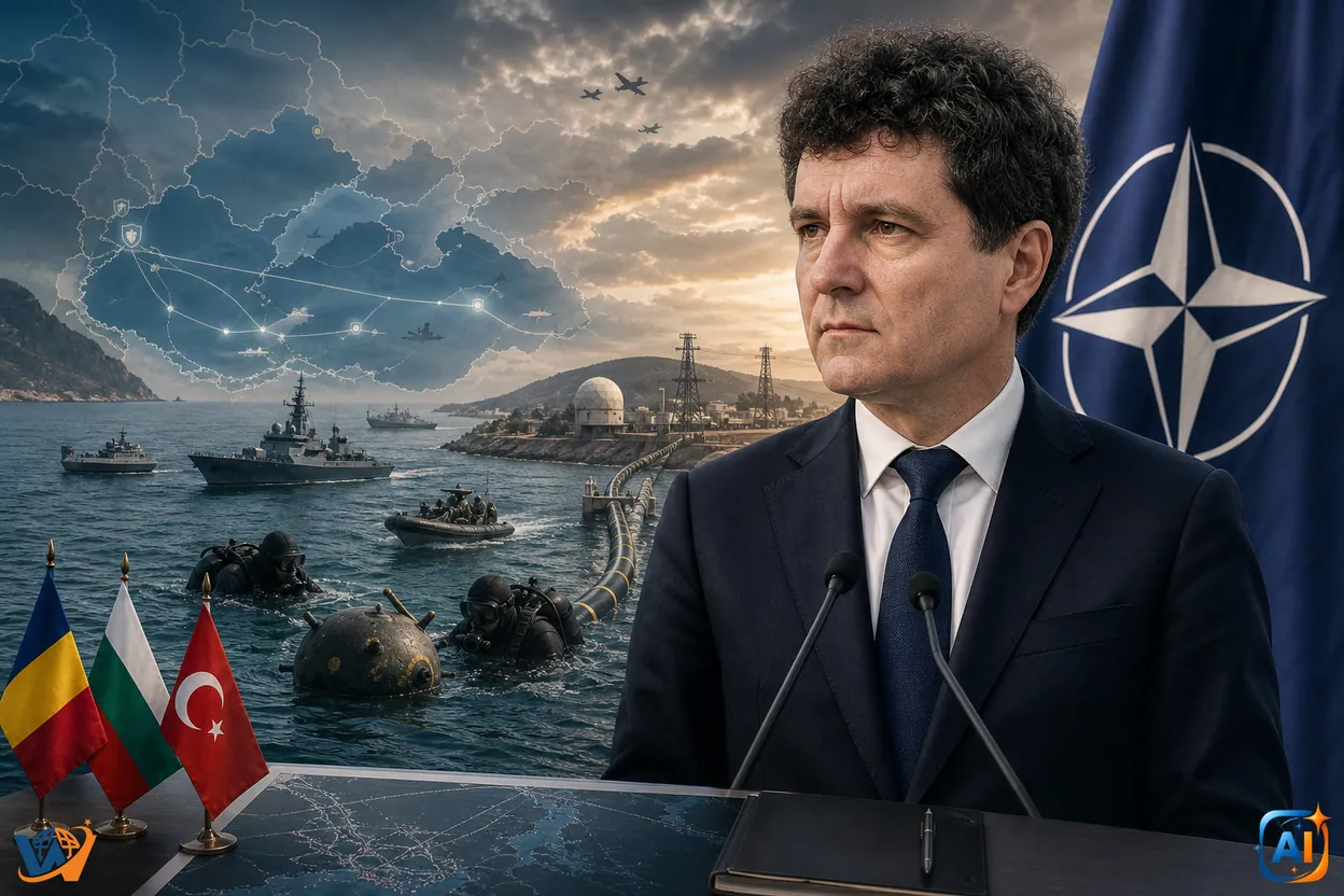 Nicușor Dan cere NATO mai puternic la Marea Neagră
