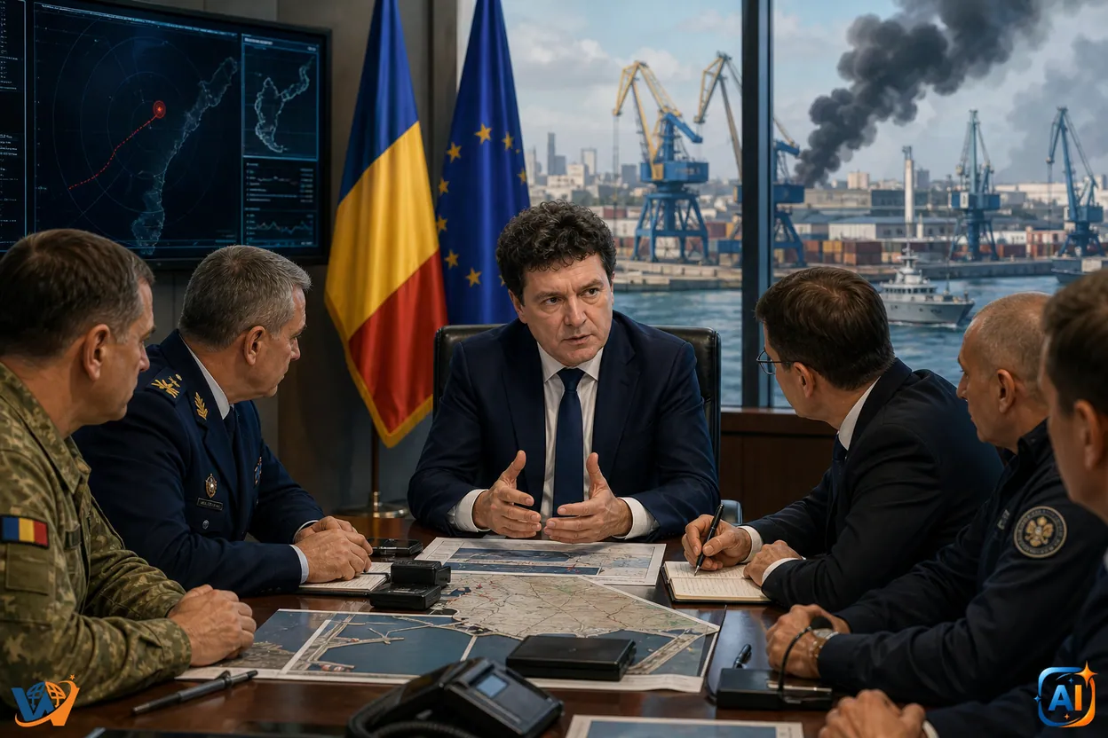 Nicușor Dan convoacă o ședință de urgență la Constanța după incidentul cu drona