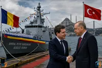 Nicușor Dan, la Istanbul pentru o navă militară și o întâlnire cu Erdogan