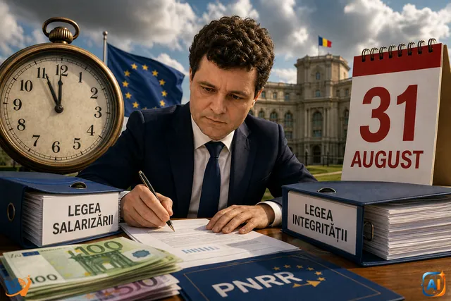 Nicușor Dan, contra-cronometru: două legi PNRR la limită
