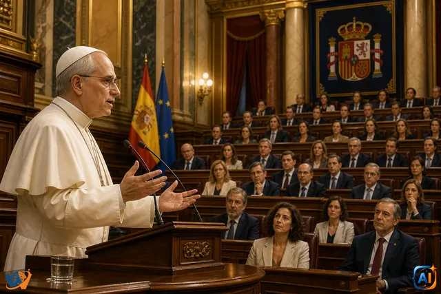 Papa Leo XIV, mesaj puternic din Spania: „Pacea nu se construiește prin arme”