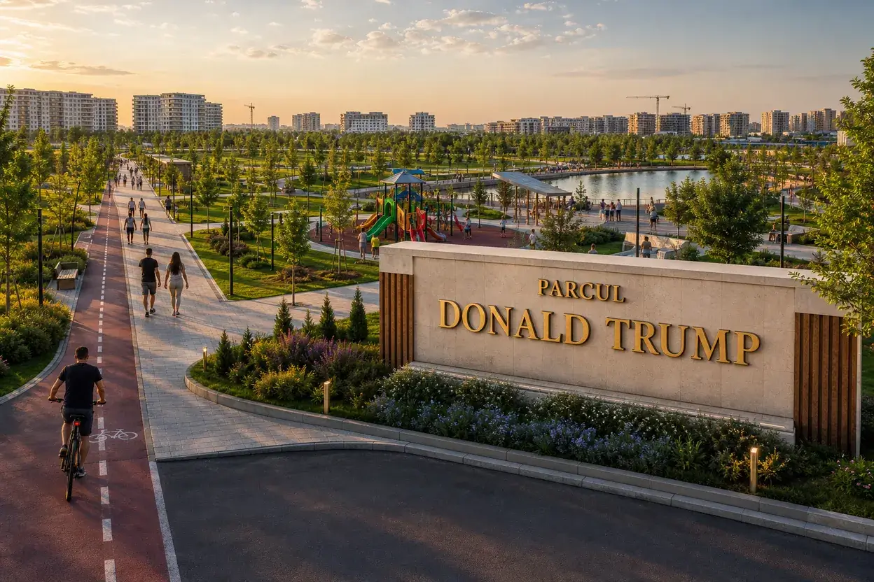Un parc din Sectorul 4 va purta numele Donald Trump