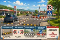 Patru măsuri pentru traficul din Vâlcele, cu termen 20 septembrie