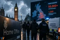 Peste 50.000 de migranți, pierduți din evidențele UK