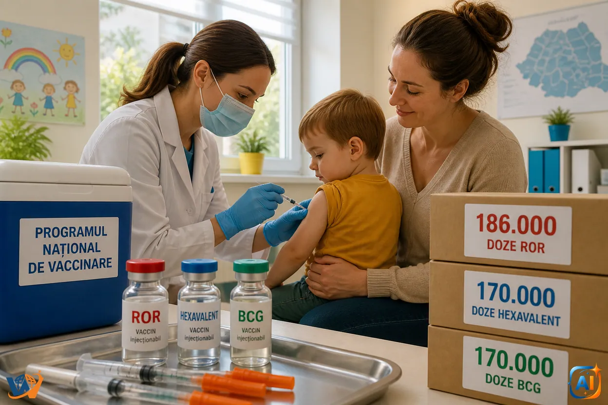Peste 500.000 de vaccinuri pentru copii, anunțate. Situația din Cluj