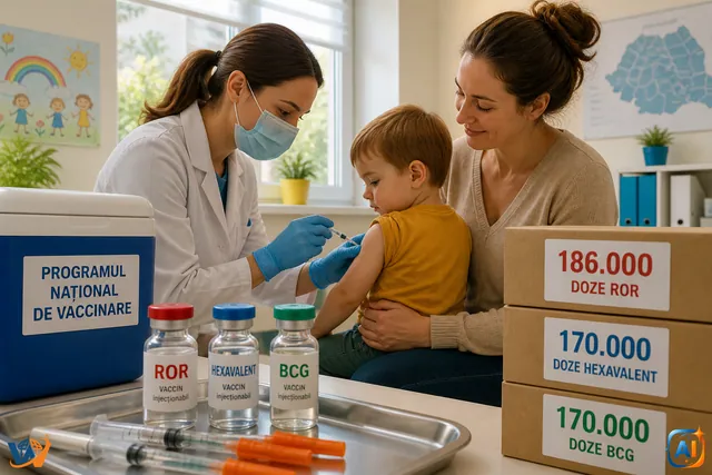 Peste 500.000 de vaccinuri pentru copii, anunțate. Situația din Cluj
