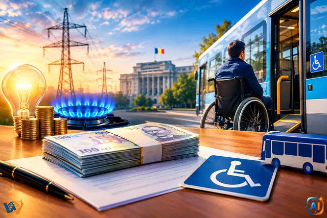 Peste 1 miliard de lei pentru energie și transportul persoanelor cu dizabilități. Nazare anunță suplimentarea bugetului
