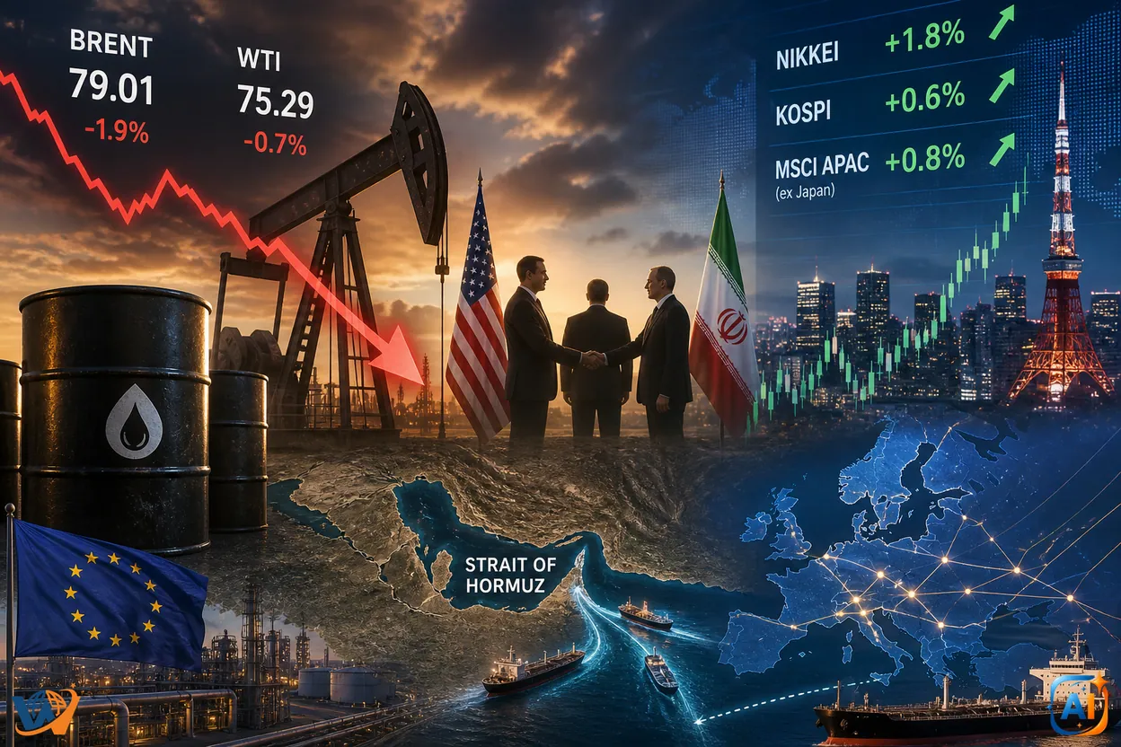 Petrolul scade, piețele respiră după tensiuni