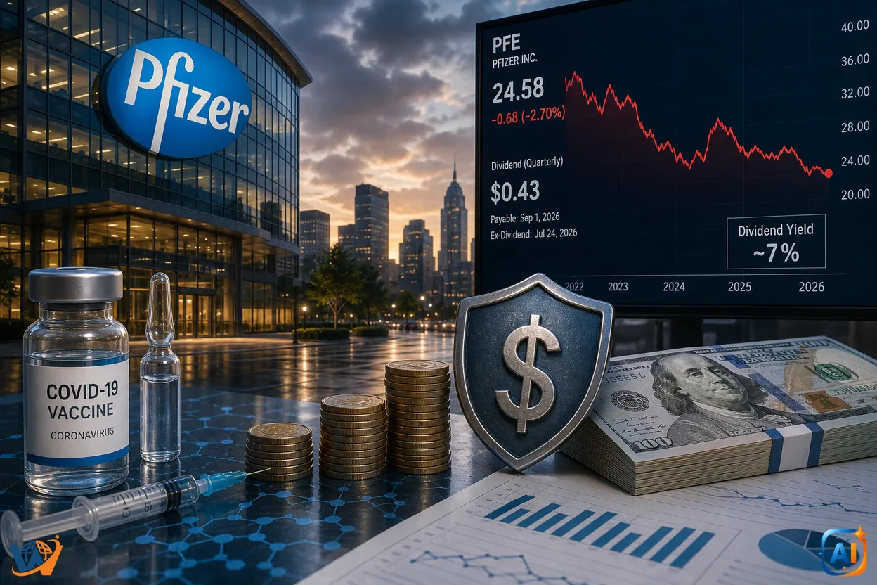 Pfizer ține dividendul, dar presiunea rămâne