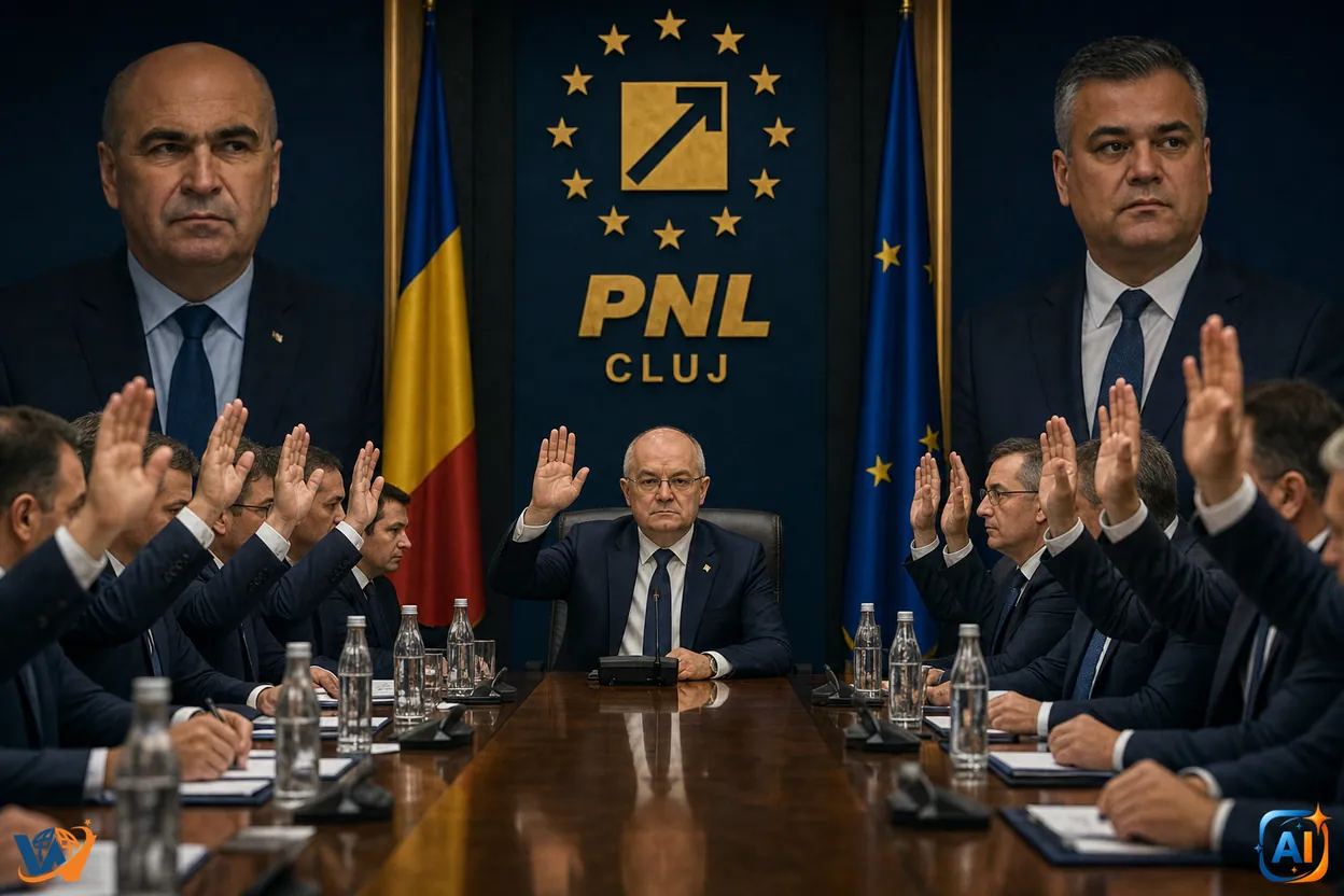 PNL Cluj se poziționează împotriva Guvernului Veștea. Vot unanim în organizația condusă de Emil Boc