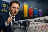 PNL atacă sondajul PSD: „Pe noi nu ne păcălește”
