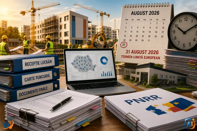 PNRR: 4.500 de proiecte nerecepționate înainte de termen