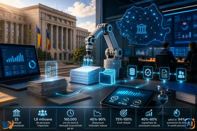Proiect PNRR de digitalizare, peste țintă: 25 de instituții automatizate