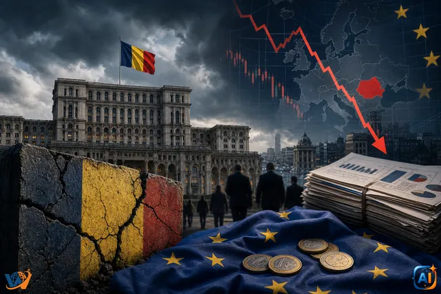 Presa internațională vede România în criză politică