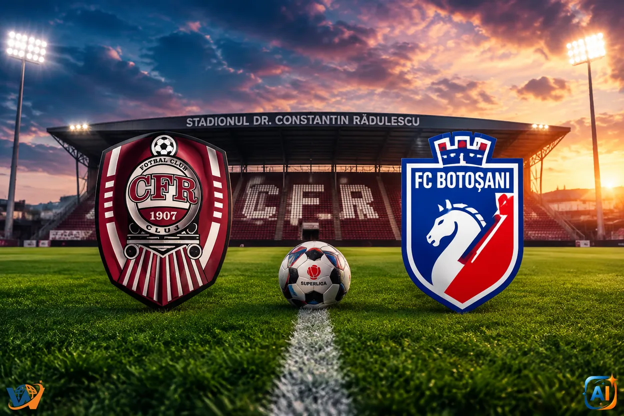 Presiune în Gruia: CFR Cluj joacă azi cu FC Botoșani