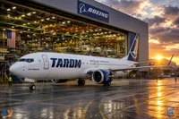 Primul Boeing 737 MAX al TAROM a ieșit de pe linia de asamblare