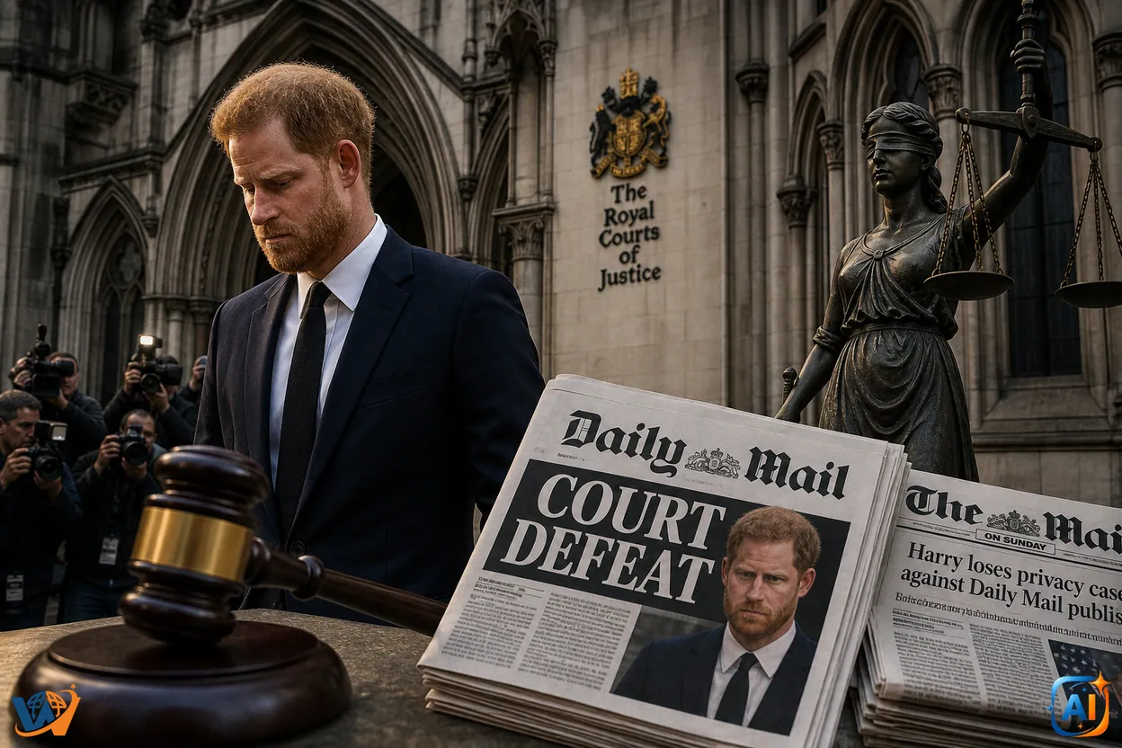 Prințul Harry pierde procesul cu Daily Mail