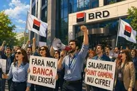 Revoltă într-o mare bancă din România